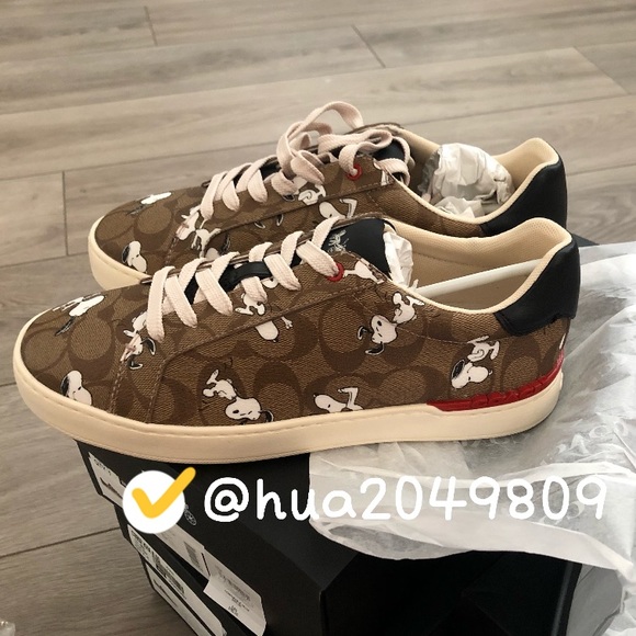 coach snoopy sneakers